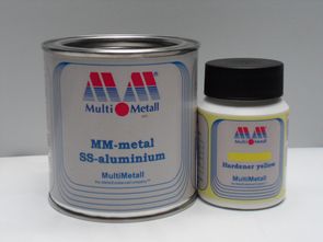 MM-metall SS-Aluminium mit Härter gelb